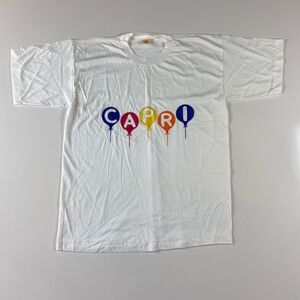 Vintage Adult XL Tee T-Shirt Capri NWOT New without Tags Biesseci